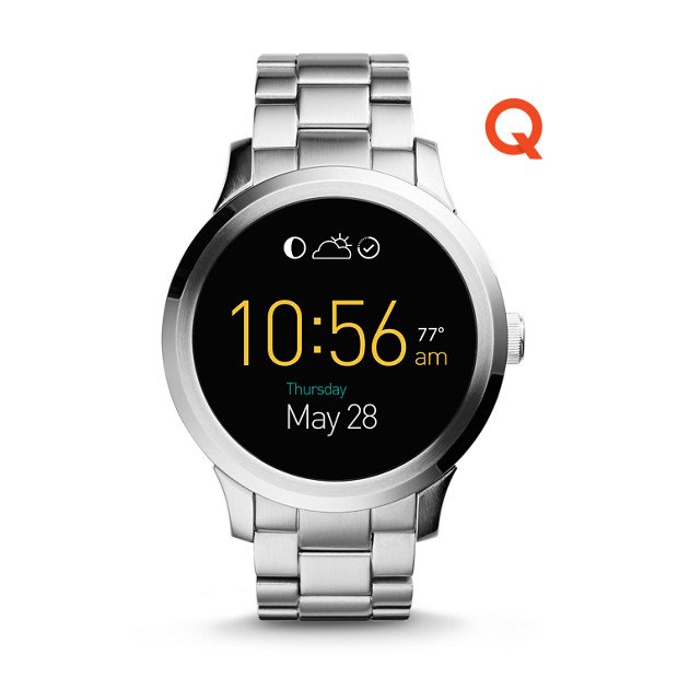 Montre Femme Connectée FOSSIL Q FOUNDER en Acier Gris - FTW10032 - Cleor