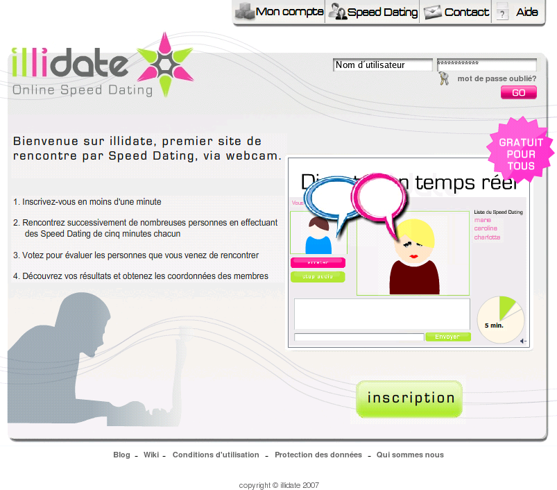 le dating en ligne