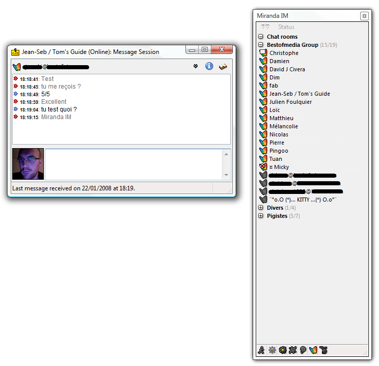 Image 10 : Comment chatter sans MSN ?