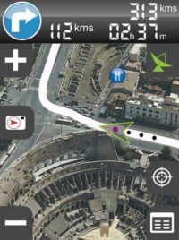 Image 2 : Ndrive, la navigation GPS 3D avec rendu réel des bâtiments