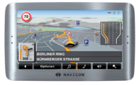 Image 1 : Navigon : 3 GPS 2100 max, 2110 max et 8110 en ViaMichelin