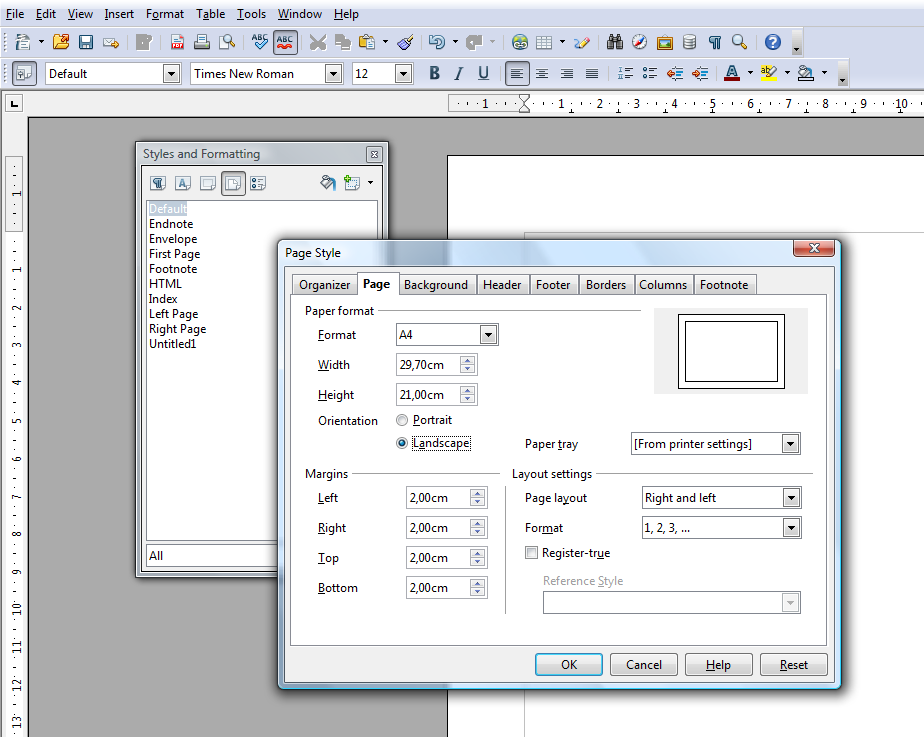 Image 8 : 20 trucs et astuces pour OpenOffice