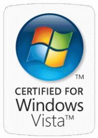 Image 1 : Windows Vista et ses logos de compatibilité