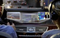 Image 1 : GPS et TV en même temps sur un seul écran