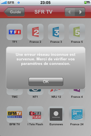 Image 8 : iPhone : la TV SFR peut elle tenir tête à Orange ?
