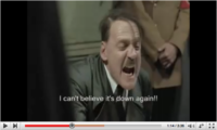 Image 1 : Les parodies d'Hitler disparaissent de YouTube