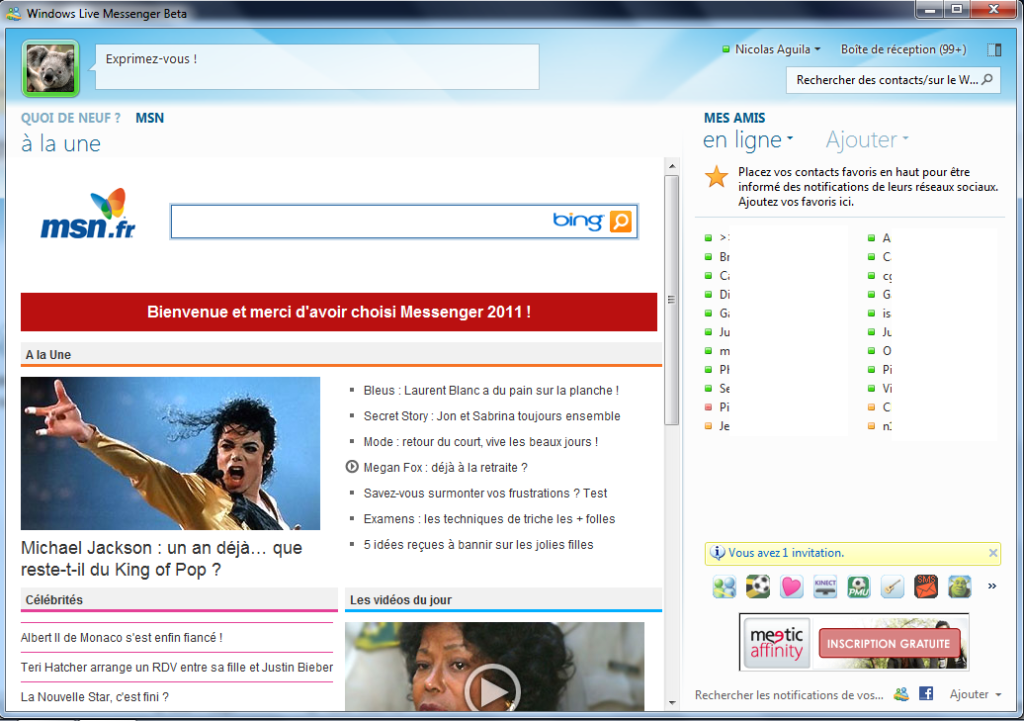 Image 4 : Découvrez Microsoft Windows Live Essentials (MSN, Mail, Movie Maker...)