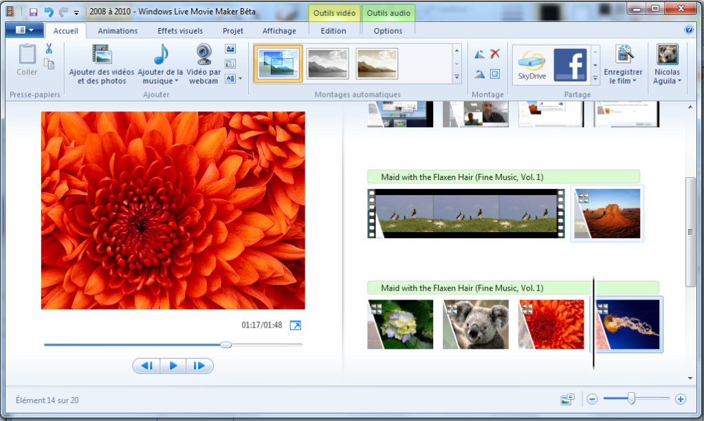 Image 7 : Découvrez Microsoft Windows Live Essentials (MSN, Mail, Movie Maker...)