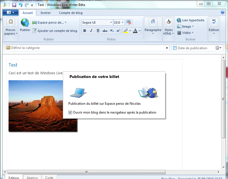 Image 8 : Découvrez Microsoft Windows Live Essentials (MSN, Mail, Movie Maker...)