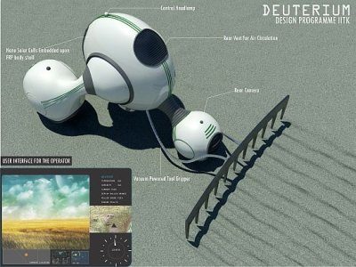 Image 1 : Deuterium, le tracteur next gen écologique