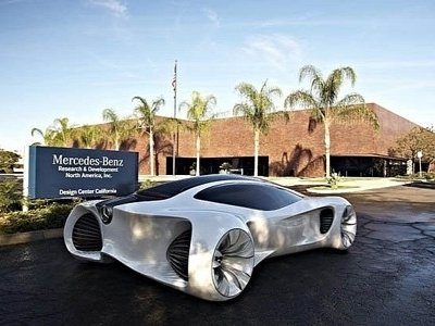 Image 1 : Biome, le concept ultra léger de Mercedes qui se nourrit de BioNectar