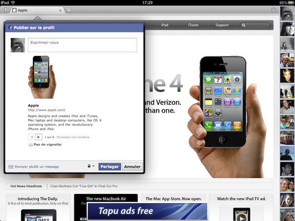 Image 10 : Les meilleures applications Facebook pour iPad