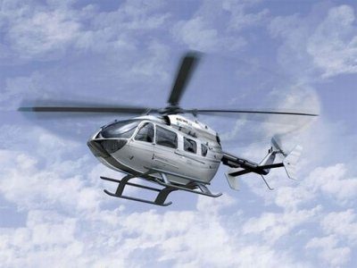 Image 1 : EC 145, l'hélicoptère de Mercedes
