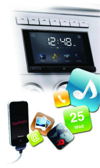 Image 1 : AppRadio : Pioneer invente l'autoradio 100% iPhone-iPad