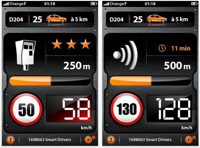 Image 1 : iPhone / Android : les meilleures applications gratuites pour la voiture
