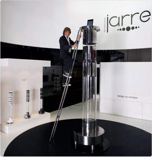 Image 1 : [IFA] J.M. Jarre présente une enceinte iPod à 400 000 euros