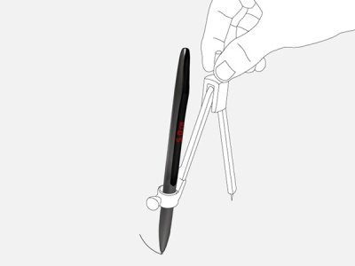 Image 2 : Un stylo qui mesure les distances