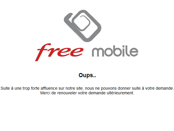 Image 1 : Free Mobile : premiers arrivés, premiers servis ?