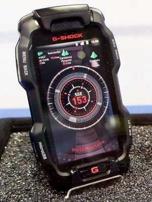 Image 1 : G-Shock Phone, le smartphone blindé de Casio