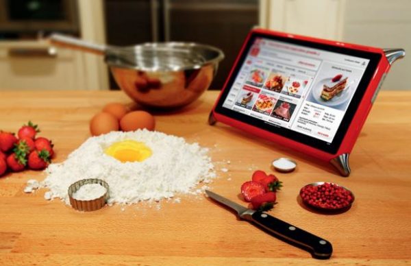 Image 2 : QOOQ : une tablette pour la cuisine