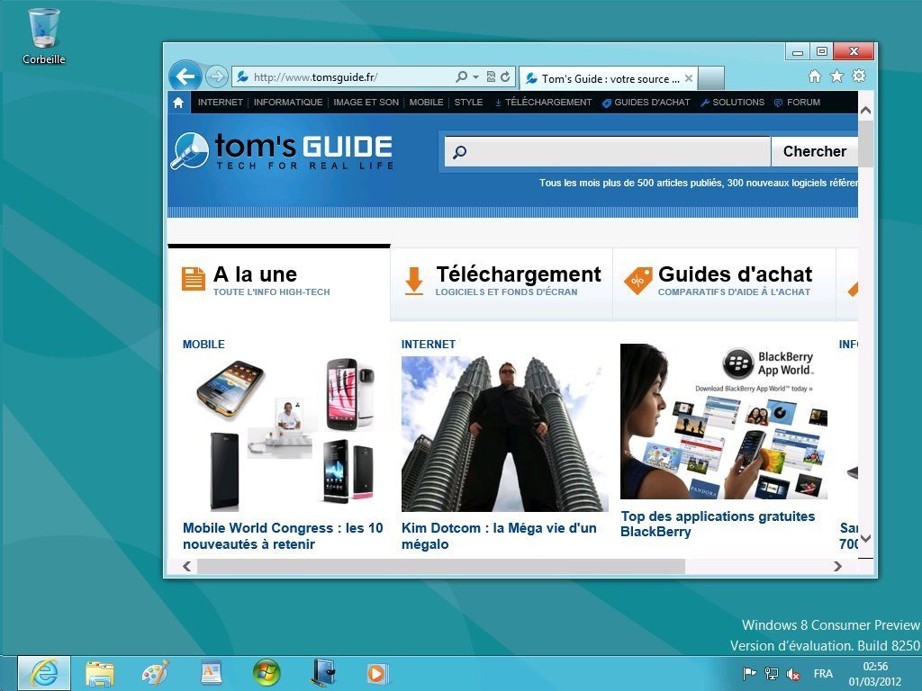 Image 14 : Windows 8 : toutes les nouveautés de la beta