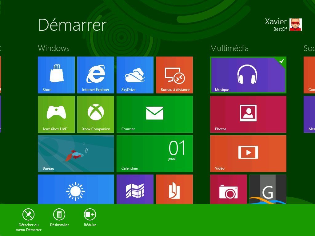 Image 10 : Windows 8 : toutes les nouveautés de la beta