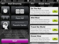 Image 1 : Une application iPhone pour contrôler les rêves