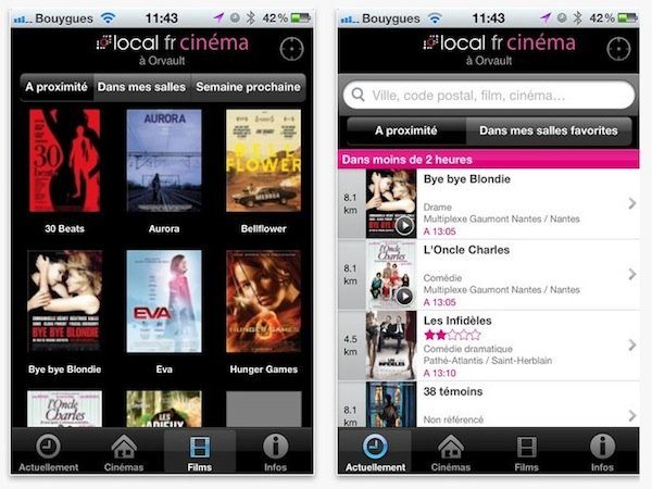 Image 5 : iPhone / Android : les meilleures applis cinéma