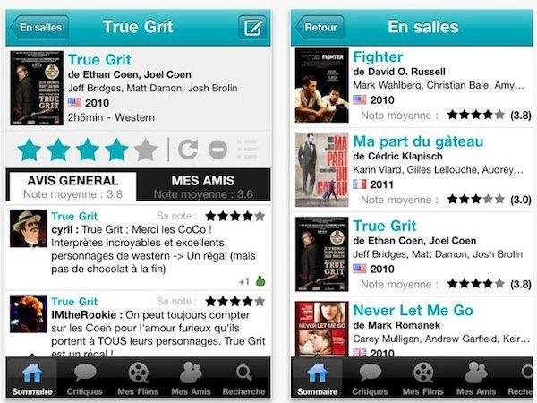 Image 8 : iPhone / Android : les meilleures applis cinéma