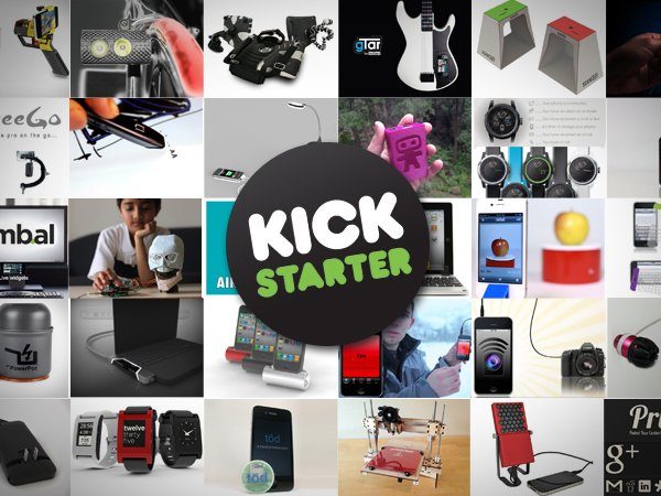 Image 1 : Kickstarter : projets en quête de financement