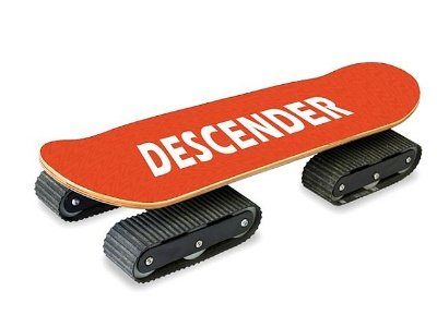 Image 1 : Descender, un skate tout-terrain équipé de chenilles
