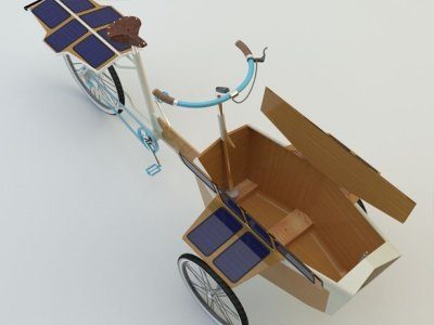 Image 1 : Sun Bike, un vélo cargo solaire