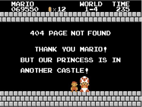 Image 1 : Les meilleures erreurs 404 du Web