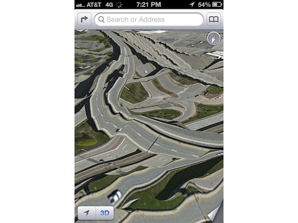 Image 20 : Les pires ratés d'iOS Maps