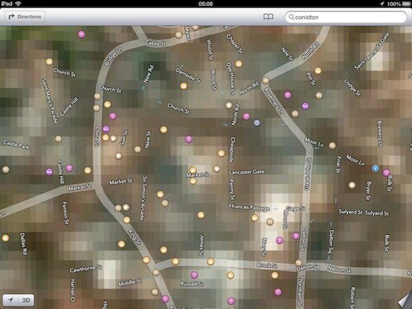 Image 8 : Les pires ratés d'iOS Maps
