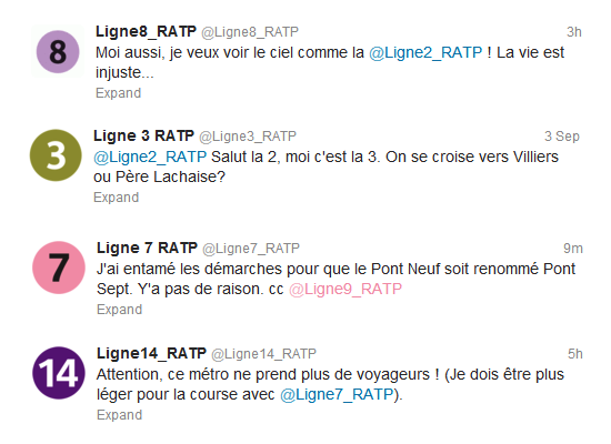 Image 2 : RATP sur Twitter : la parodie plus forte que l'original ?