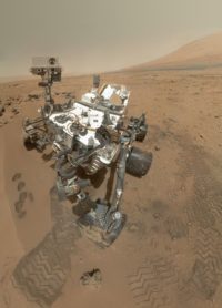 Image 1 : Curiosity se tire le portrait depuis Mars