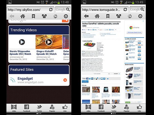 Image 3 : iPhone & Android : les meilleurs navigateurs alternatifs