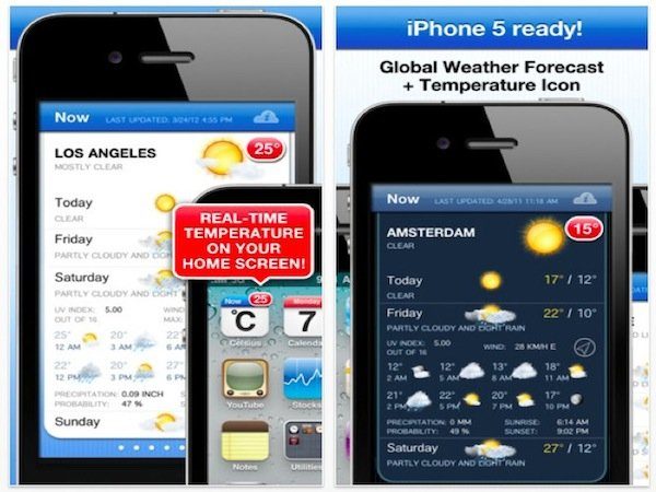 Image 5 : iPhone et Android : les meilleures applications météo