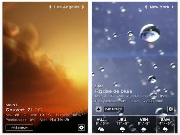Image 6 : iPhone et Android : les meilleures applications météo