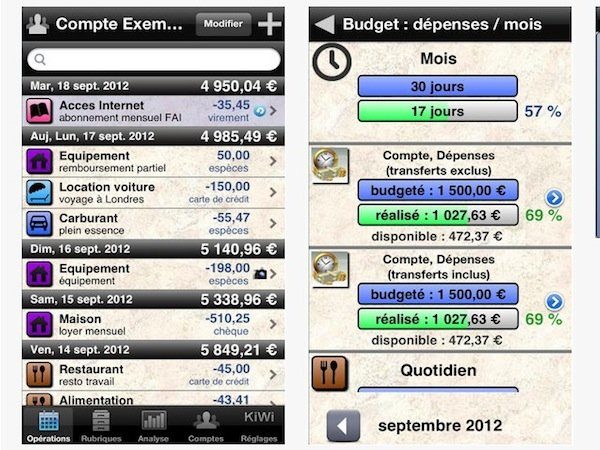 Image 2 : iPhone, iPad : les meilleures applications iOS pour gérer son budget