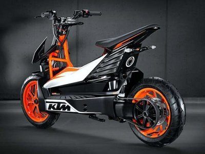 Image 2 : KTM se lance dans un concept de scooter 100% électrique