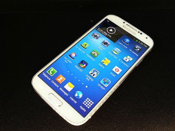 Image 1 : Notre première prise en main du Galaxy S4 de Samsung