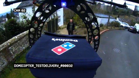 Image 2 : Domino dévoile son drone livreur de pizza