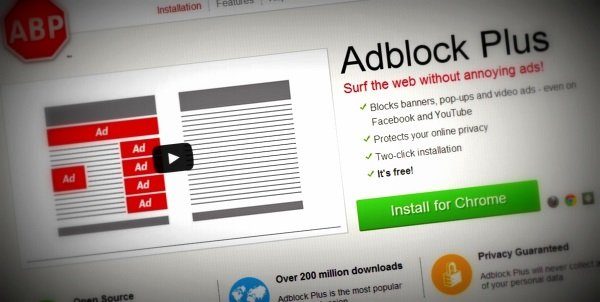 Image 1 : Le financement d’Adblock Plus par Google fait polémique