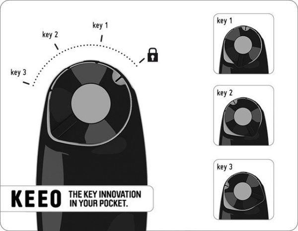 Image 3 : Le porte-clés intelligent imite le couteau Suisse