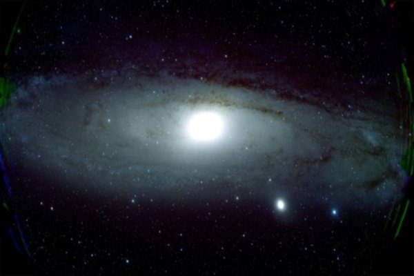 Image 1 : La galaxie d’Andromède vue par l’hyper caméra du télescope Subaru