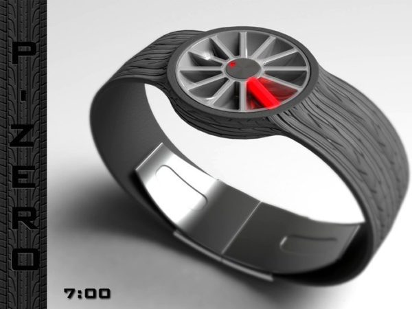 Image 3 : Ce concept pour Tokyoflash indique l'heure avec des turbines LED