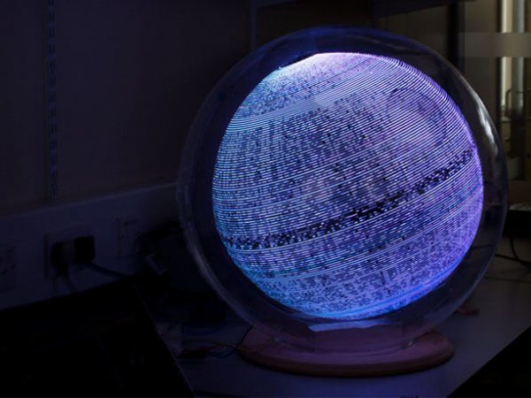 Image 1 : L’Etoile de la Mort en hologramme grâce à un Raspberry Pi