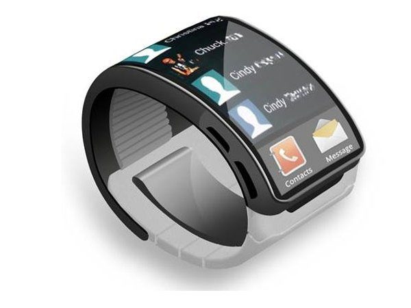 Image 1 : Une première idée de la future montre connectée de Samsung